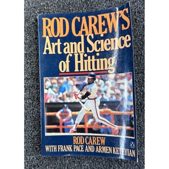Other - Rod‎ Carew Art & Science of Hitting Book MLB Vintage HOF Baseball Guide